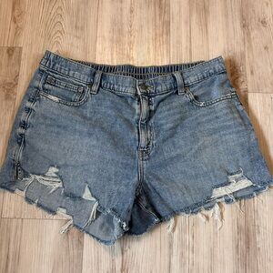 Size Large Aerie soft Jean shorts